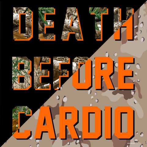 DEATH BEFORE CARDIO Banners